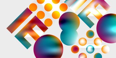 Üçgenler, daireler, kareler, dikdörtgenler. Duvar Kağıdı, Sancak, Arkaplan, Kart, Kitap İllüstrasyonu, İniş Sayfası