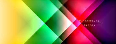 Işık gölge çizgileri dinamik eğimli arkaplan