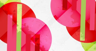 Çemberler, kareler ve çizgilerle geometrik arkaplandaki tahıllı leke dokusu. Duvar Kağıdı, Sancak, Arkaplan, Kart, Kitap İllüstrasyonu, İniş Sayfası