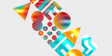 Üçgenler, daireler, kareler, dikdörtgenler. Duvar Kağıdı, Sancak, Arkaplan, Kart, Kitap İllüstrasyonu, İniş Sayfası