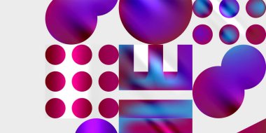 Çemberler ve üçgenler modern sanat. Duvar Kağıdı, Sancak, Arkaplan, Kart, Kitap İllüstrasyonu, İniş Sayfası