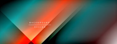 Işık gölge çizgileri dinamik eğimli arkaplan