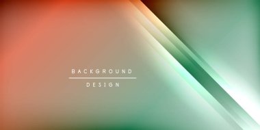 Dinamik gölge çizgileri geometrik şekiller