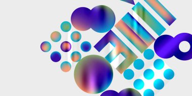 Çemberler ve üçgenler modern sanat. Duvar Kağıdı, Sancak, Arkaplan, Kart, Kitap İllüstrasyonu, İniş Sayfası