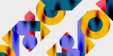 Hareketli soyut arka plan daireleri pürüzsüz gradyanlarla dinamik ve modern bir tasarım yaratıyor. Yaratıcı, teknolojik veya çağdaş temalı projeler için ideal