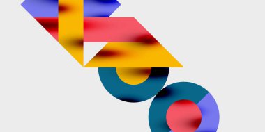 Hareketli soyut arka plan daireleri pürüzsüz gradyanlarla dinamik ve modern bir tasarım yaratıyor. Yaratıcı, teknolojik veya çağdaş temalı projeler için ideal