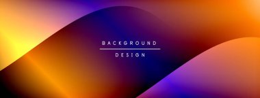 Parlak gökkuşağı stili renk eğrisi ve yuvarlak çizgi arkaplanı. Vector Illustration Duvar kağıdı, bayrak, illüstrasyon, iniş sayfası