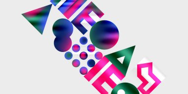 Üçgenler, daireler, kareler, dikdörtgenler. Duvar Kağıdı, Sancak, Arkaplan, Kart, Kitap İllüstrasyonu, İniş Sayfası