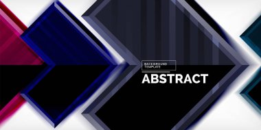 Arrow geometrik soyut vektör arkaplanı. Duvar Kağıdı, Sancak, Arkaplan, Kart, Kitap İllüstrasyonu, İniş Sayfası