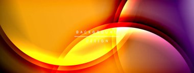 Parlak gökkuşağı stili renk eğrisi ve yuvarlak çizgi arkaplanı. Vector Illustration Duvar kağıdı, bayrak, illüstrasyon, iniş sayfası