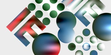 Çemberler ve üçgenler modern sanat. Duvar Kağıdı, Sancak, Arkaplan, Kart, Kitap İllüstrasyonu, İniş Sayfası