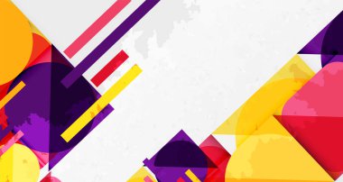 Kareler, daireler, üçgenler ve kumlu, gürültülü doku. Duvar Kağıdı, Sancak, Arkaplan, Kart, Kitap İllüstrasyonu, İniş Sayfası