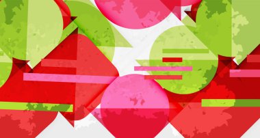 Çemberler, kareler ve çizgilerle geometrik arkaplandaki tahıllı leke dokusu. Duvar Kağıdı, Sancak, Arkaplan, Kart, Kitap İllüstrasyonu, İniş Sayfası