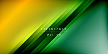 Dinamik gölge çizgileri geometrik şekiller