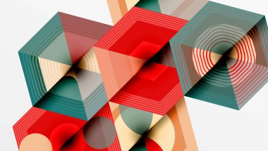 Altıgenler, elmas desenleri. Geometrik tekrarlayan altıgen arkaplan