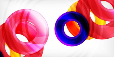 Çemberler, yuvarlak elementler, halka şekilleri birinci sınıf arka plan. Duvar Kağıdı, Sancak, Arkaplan, Kart, Kitap İllüstrasyonu, İniş Sayfası