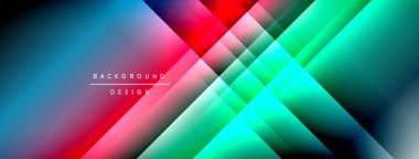 Işık gölge çizgileri dinamik eğimli arkaplan