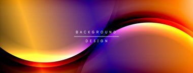 Parlak gökkuşağı stili renk eğrisi ve yuvarlak çizgi arkaplanı. Vector Illustration Duvar kağıdı, bayrak, illüstrasyon, iniş sayfası