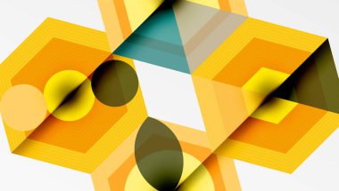 Altıgenler tasarımı geometrik soyut arkaplan