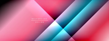 Işık gölge çizgileri dinamik eğimli arkaplan