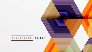 Altıgenler, elmas desenleri. Geometrik tekrarlayan altıgen arkaplan