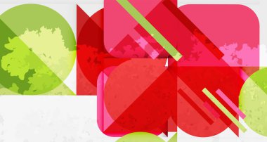 Çemberler, kareler ve çizgilerle geometrik arkaplandaki tahıllı leke dokusu. Duvar Kağıdı, Sancak, Arkaplan, Kart, Kitap İllüstrasyonu, İniş Sayfası