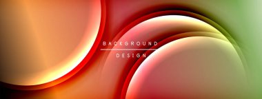 Parlak gökkuşağı stili renk eğrisi ve yuvarlak çizgi arkaplanı. Vector Illustration Duvar kağıdı, bayrak, illüstrasyon, iniş sayfası