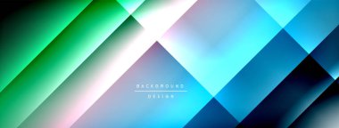 Gölge ve ışıktan oluşan çizgileri olan renkli bir eğim. Yaratıcı arkaplan