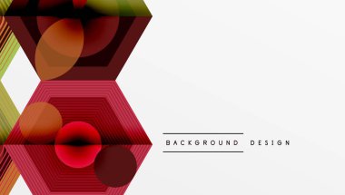 Altıgenler, elmas desenleri. Geometrik tekrarlayan altıgen arkaplan