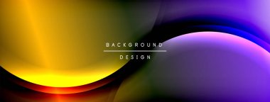 Parlak gökkuşağı stili renk eğrisi ve yuvarlak çizgi arkaplanı. Vector Illustration Duvar kağıdı, bayrak, illüstrasyon, iniş sayfası