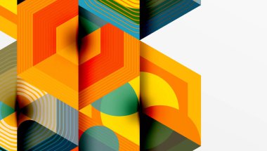 Altıgenler, elmas desenleri. Geometrik tekrarlayan altıgen arkaplan