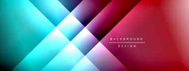 Gölge ve ışıktan oluşan çizgileri olan renkli bir eğim. Yaratıcı arkaplan