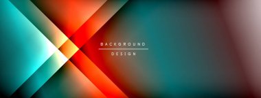 Işık gölge çizgileri dinamik eğimli arkaplan