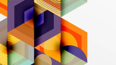 Altıgenler, elmas desenleri. Geometrik tekrarlayan altıgen arkaplan