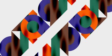 Hareketli soyut arka plan daireleri pürüzsüz gradyanlarla dinamik ve modern bir tasarım yaratıyor. Yaratıcı, teknolojik veya çağdaş temalı projeler için ideal