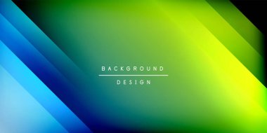 Dinamik gölge çizgileri geometrik şekiller