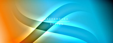 Parlak gökkuşağı stili renk eğrisi ve yuvarlak çizgi arkaplanı. Vector Illustration Duvar kağıdı, bayrak, illüstrasyon, iniş sayfası