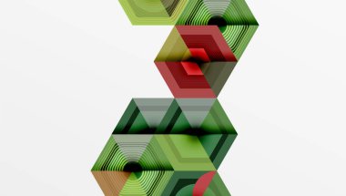 Altıgenler, elmas desenleri. Geometrik tekrarlayan altıgen arkaplan