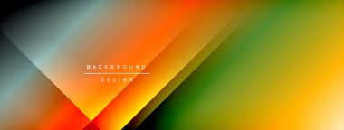 Gölge ve ışıktan oluşan çizgileri olan renkli bir eğim. Yaratıcı arkaplan