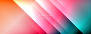 Gölge ve ışıktan oluşan çizgileri olan renkli bir eğim. Yaratıcı arkaplan