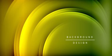 Dinamik gölge çizgileri geometrik şekiller