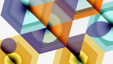 Altıgenler, elmas desenleri. Geometrik tekrarlayan altıgen arkaplan