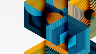 Altıgenler, elmas desenleri. Geometrik tekrarlayan altıgen arkaplan