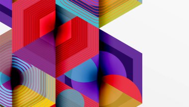 Altıgenler, elmas desenleri. Geometrik tekrarlayan altıgen arkaplan