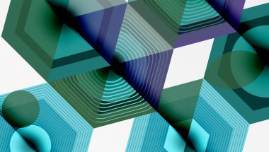 Altıgenler tasarımı geometrik soyut arkaplan