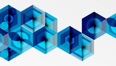 Altıgenler, elmas desenleri. Geometrik tekrarlayan altıgen arkaplan