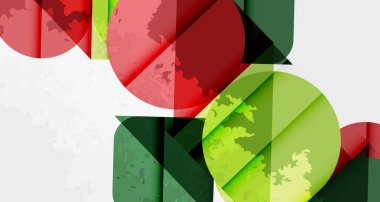 Kareler, daireler, üçgenler ve kumlu, gürültülü doku. Duvar Kağıdı, Sancak, Arkaplan, Kart, Kitap İllüstrasyonu, İniş Sayfası