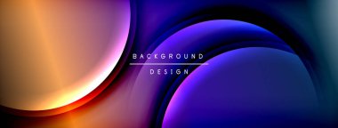 Parlak gökkuşağı stili renk eğrisi ve yuvarlak çizgi arkaplanı. Vector Illustration Duvar kağıdı, bayrak, illüstrasyon, iniş sayfası