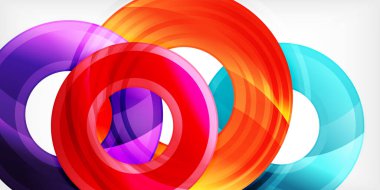 Çemberler, yuvarlak elementler, halka şekilleri birinci sınıf arka plan. Duvar Kağıdı, Sancak, Arkaplan, Kart, Kitap İllüstrasyonu, İniş Sayfası