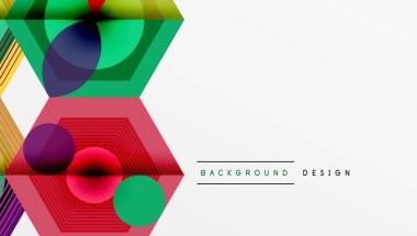 Altıgenler, elmas desenleri. Geometrik tekrarlayan altıgen arkaplan